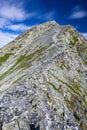 The Mount Krivan in the High Tatras. An iconic mountain of Slovakia Royalty Free Stock Photo