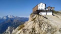 Dolomites Mountains Lagazuoi Hut Italy Royalty Free Stock Photo