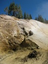 Mount Lassen Mud Pit Royalty Free Stock Photo