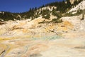 Mount Lassen sulpher pools Royalty Free Stock Photo