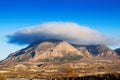 Mount and Lenticular cloud Royalty Free Stock Photo