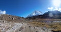 Mount Lhotse, seen from Lobuche, Everest Base Camp trek, Nepal