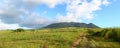 Mount Liamuiga in Saint Kitts Royalty Free Stock Photo