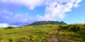 Mount Liamuiga in Saint Kitts Royalty Free Stock Photo