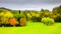 Mount Lofty botanic garden in Autumn