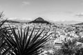 Mount Lycabettus is a Cretaceous limestone hill in Athens, Greece