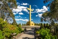 Mount Macedon, Victoria, Australia - Mount Macedon Memorial Cross Royalty Free Stock Photo