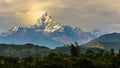 Mount Machapuchare 6993 m in Nepal