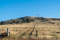 Mount Major at Dookie near Shepparton, Australia Royalty Free Stock Photo