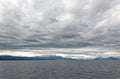 Mount Martial from Beagle Channel - Tierra del Fuego - Argentina Royalty Free Stock Photo