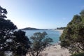 Mount Maunganui beach in Tauranga, New Zealand Royalty Free Stock Photo