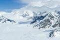 Mount McKinley in winter Royalty Free Stock Photo