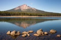 Mount McLoughlin Alpine Lake Wilderness Oregon Royalty Free Stock Photo