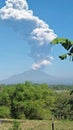 Mount Merapi Eruption Royalty Free Stock Photo