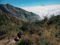 Mount Merbabu in Central Java