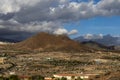 Mount Mojon. View of the volcano. Tenerife, Canary Islands Royalty Free Stock Photo