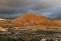 Mount Mojon. View of the volcano. Tenerife, Canary Islands Royalty Free Stock Photo