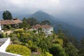 Mount Monserrate in BogotÃÂ¡, Colombia Royalty Free Stock Photo