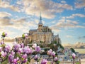 Mount of Mont Saint Michel, France Royalty Free Stock Photo