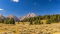 Mount Moran and Mount St. John from the potholes