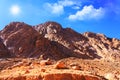 Mount Moses in Sinai, Egypt Royalty Free Stock Photo