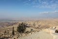 Mount Nebo magnificent view from top. Where Moses was granted a view of the Promised Land