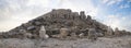 Described as the sacred area of Ã¢â¬â¹Ã¢â¬â¹the Commagene Kingdom, Mount Nemrut Royalty Free Stock Photo