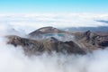 Mount Ngauruhoe, Tongariro Alpine crossing, New Zealand Royalty Free Stock Photo