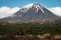 Mount Ngauruhoe volcano, New Zealand Royalty Free Stock Photo