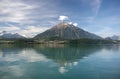 Mount Niesen - The Suisse Pyramid Royalty Free Stock Photo
