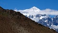 Mount Nilgiri, Nepal Himalaya Royalty Free Stock Photo