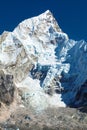 Mount Nuptse, Nepal Himalayas mountains Royalty Free Stock Photo