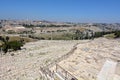 Mount of Olives Jewish Cemetery in Jerusalem - Israel