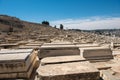 Jewish cemetery in Jerusalem, Israel