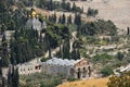 Mount of Olives, view from the walls of Jerusalem.