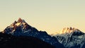 Mount Olivia Ushuaia Tierra del Fuego Royalty Free Stock Photo