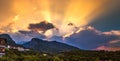 Mount Olympus in Greece