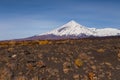 Mount Ostry Tolbachik, the highest point of volcanic complex on the Kamchatka, Russia.