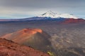 Mount Ostry Tolbachik, the highest point of volcanic complex on the Kamchatka, Russia.