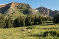 Mount Owen and Ruby Peak west of Crested Butte.