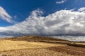 Mount Pachatata on the island of Amantani, lake Titicaca, Peru