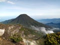 Mount Pangrango At Mount Gede Royalty Free Stock Photo