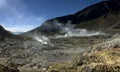 Mount Papandayan Volcanic Crater Royalty Free Stock Photo