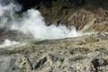 Mount Papandayan Volcanic Crater Royalty Free Stock Photo