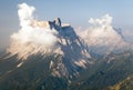 Mount Pelmo and mount Civetta Royalty Free Stock Photo