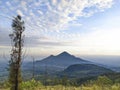 Mount Penanggungan is located in Pasuruan Regency, East Java Province, Indonesia Royalty Free Stock Photo