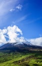 Mount Pico volcano eastern slope Royalty Free Stock Photo