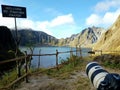 Mount Pinatubo Crater Royalty Free Stock Photo