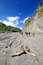 Mount Pinatubo Mountain Trek Royalty Free Stock Photo