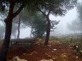 Mount Precipice in Nazareth in the Galilee region in Israel